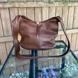 UGG Australia Leather Shoulder Bag Brown
